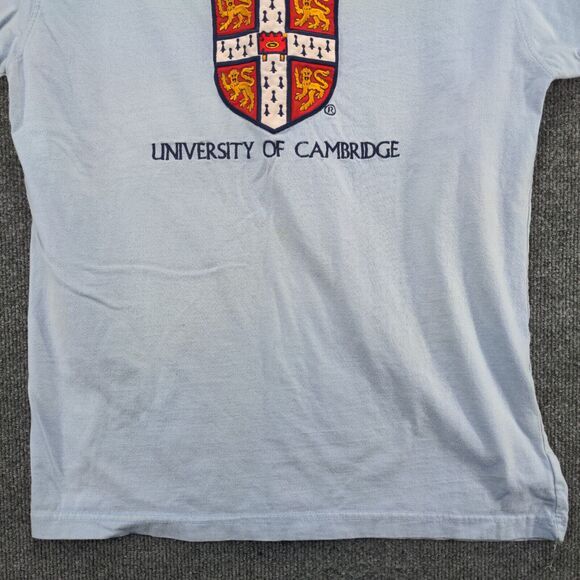 University of Cambridge Womens T-Shirt Blue Size Large Short Sleeve Crew Neck - Picture 4 of 16